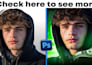 design high CTR click worthy youtube thumbnails in 2 hours
